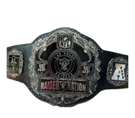 Las Vegas Raider Nation NFL Championship Inspired Title Belt - 1 | Dash Racegear