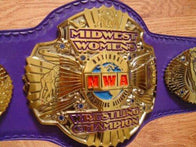 NWA World Midwest Women National Wrestling Alliance Champion Belt - 1 | Dash Racegear