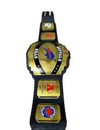 New Buffalo Bills NFL Championship Belt Adult Size 2mm Brass - 2 | Dash Racegear