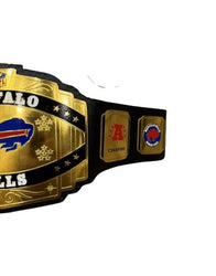 New Buffalo Bills NFL Championship Belt Adult Size 2mm Brass - 4 | Dash Racegear