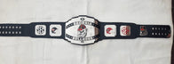 Georgia Bulldog Customized Title New Belt 2mm brass plates Black - 4 | Dash Racegear