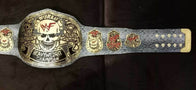 Unique WWF White Snake Skin Smoking Skull Champion Belt - 3 | Dash Racegear