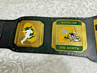 Green Bay Packers NFL Championship Wrestling Belt Brass Alloy - 7 | Dash Racegear
