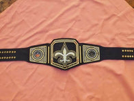 Nfl Custom New Orleans Saints Championship Wrestling Belt - 4 | Dash Racegear