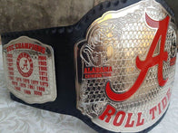 New Alabama Roll Tide Championship Belt Adult Size 2mm Brass - 2 | Dash Racegear