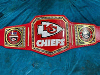 Kansas City Chiefs Super bowl Football NFL Championship Belt - 2 | Dash Racegear