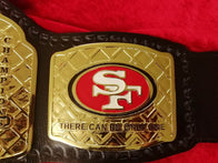 san Francisco 49ers championship belt - 4 | Dash Racegear