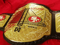 san Francisco 49ers championship belt - 2 | Dash Racegear