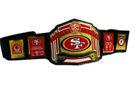 San Francisco SF 49ers NFL Championship Title Belt - 2 | Dash Racegear