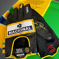 -273 x AYRTON SENNA DRIVING GLOVE Black - Glove | DASH RACEGEAR