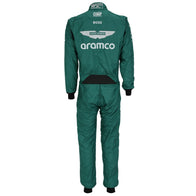 Stoffel Vandoorne 2024 Aston Martin F1-inspired race suit front view