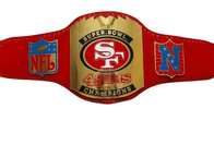 Super Bowl Sf 49ers Championship Inspired Title Belt - 1 | Dash Racegear