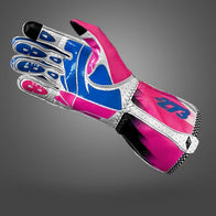 SUPERSONIC Black/Cyan/Hot Pink - Glove | DASH RACEGEAR