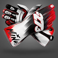 SUPERSONIC Red/Black/White - Glove | DASH RACEGEAR