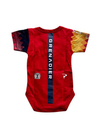 Pinarello Grenadier INEOS Cycling Team baby onesie season 2023/2024 - baby cycling apparel image 2
