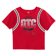 Roman Reigns red toddler clothing set detail