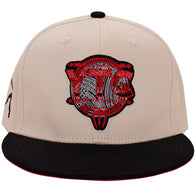 Men's Tan/Black Roman Reigns YTC Snapback Hat - DASH RACEGEAR image 1
