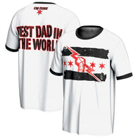 Men's ProSphere White CM Punk Father's Day T-Shirt - DASH RACEGEAR image 1