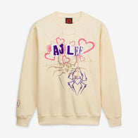 Men's Cream AJ Lee Love Bites Sweatshirt - DASH RACEGEAR image 2