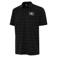 Men's Antigua Black nWo Tunnel Polo - DASH RACEGEAR image 2