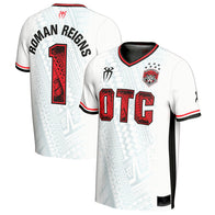 Men's ProSphere White Roman Reigns Soccer Jersey - DASH RACEGEAR image 1