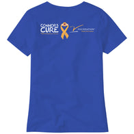 Women's Blue WWE Connor's Cure Team Up To Take Down Cancer T-Shirt
