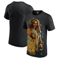 Men's Black Sol Ruca And New Intercontinental Champion T-Shirt - DASH RACEGEAR image 1