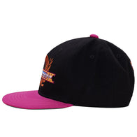 Men's Black/Pink WrestleMania IX Las Vegas '93 Snapback Hat - DASH RACEGEAR image 2