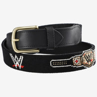 Men's WWE Championship Title Needlepoint Belt