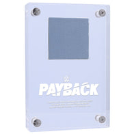 2023 WWE Payback Acrylic Event-Used Ring Canvas Display Case