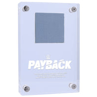 2023 WWE Payback Acrylic Event-Used Ring Canvas Display Case