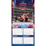 WWE Historic Events 16-Month 2026 Wall Calendar