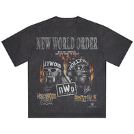 Men's Heather Black Dennis Rodman Unstoppable Snow Wash T-Shirt