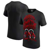 Men's Black The Wild Samoans Illustrated T-Shirt - DASH RACEGEAR image 1