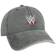 Men's Black WWE Logo Cinder Adjustable Hat