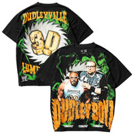 Unisex Complex x WWE Black The Dudley Boyz Dudleyville T-Shirt - DASH RACEGEAR image 1