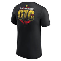 Youth Black Roman Reigns Aura Cartoon T-Shirt - DASH RACEGEAR image 3