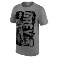 Men's Gray Kendal Grey NXT Women's Champion T-Shirt - DASH RACEGEAR image 2