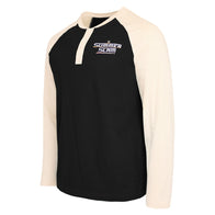 Men's Darius Rucker Collection by Fanatics Black SummerSlam 2026 Long Sleeve Henley T-Shirt - DASH RACEGEAR image 4