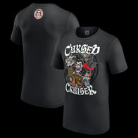 Men's Black Danhausen Cursed Cruiser T-Shirt - DASH RACEGEAR image 1