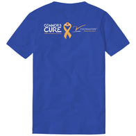 Men's Blue WWE Connor's Cure Team Up To Take Down Cancer T-Shirt