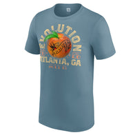 Men's Blue Evolution 2025 Peach T-Shirt