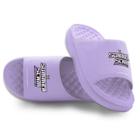 Adult ISlide Lavender SummerSlam 2026 Logo Motive Slide Sandals - DASH RACEGEAR image 1