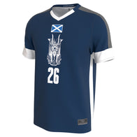 Youth ProSphere Blue Drew McIntyre WWE Soccer Jersey - DASH RACEGEAR image 2