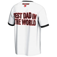 Men's ProSphere White CM Punk Father's Day T-Shirt - DASH RACEGEAR image 3