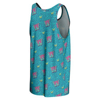 Men's ProSphere Teal WWE 90s Tank Top
