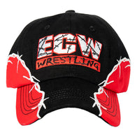 Unisex Complex x WWE Black ECW Hardcore Adjustable Hat - DASH RACEGEAR image 1
