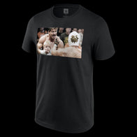Men's Black Dominik Mysterio Custody Battle Photo T-Shirt - DASH RACEGEAR image 2