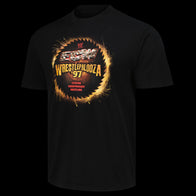 Men's Black Wrestlepalooza Retro T-Shirt