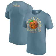 Men's Blue Evolution 2025 Peach T-Shirt